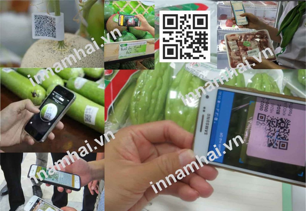 Tem nhãn QR Code - In Nam Hải - Công Ty TNHH In Nam Hải